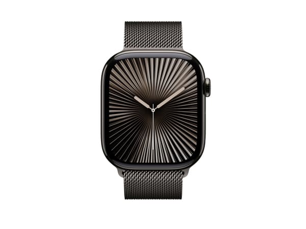 Apple - Slinga för smart klocka - 46mm - storlek S/M - skiffer