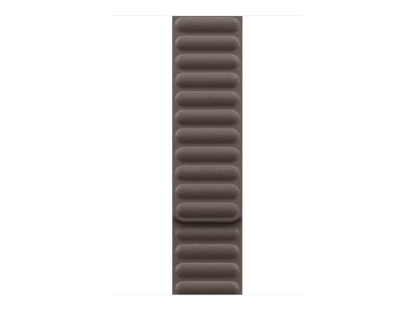 Apple - KlocKräm för smart klocka - 46mm - storlek S/M - mörkt taupe