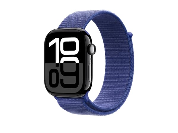 Apple MXL73ZM/A, Band, SmartWatch, Blå, Apple, Apple Watch-modeller 44 mm 45 mm 46 mm 49 mm, Nylon, Polyester, Elastan