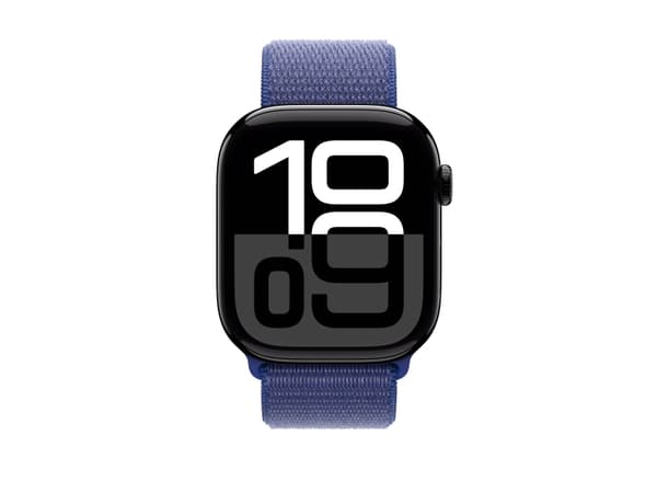 Apple MXL73ZM/A, Band, SmartWatch, Blå, Apple, Apple Watch-modeller 44 mm 45 mm 46 mm 49 mm, Nylon, Polyester, Elastan