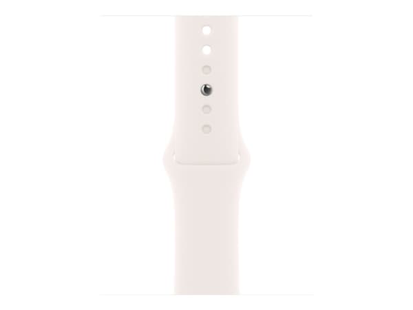 Apple - Bånd for smart armbåndsur - 42mm - S/M-størrelse - lys blush