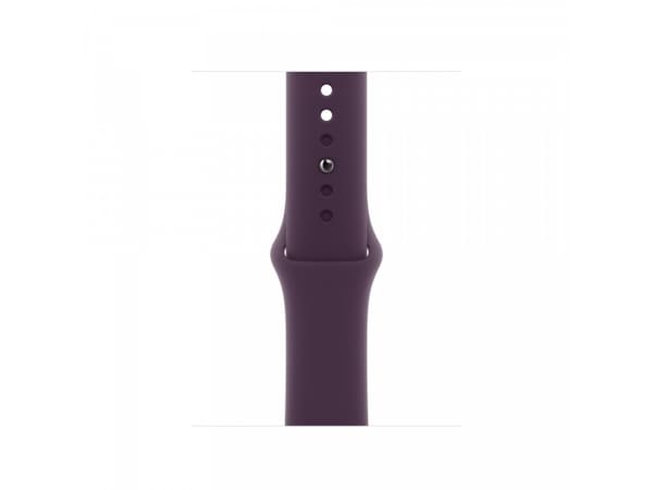 Apple - Band för smart klocka - 42mm - storlek S/M - plommon