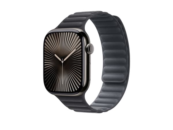 Apple - KlocKräm för smart klocka - 46mm - storlek S/M - svart