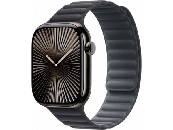 Apple - KlocKräm för smart klocka - 46mm - storlek S/M - svart