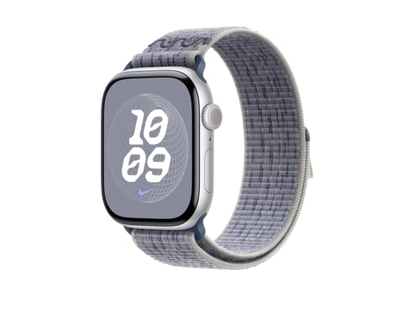 Apple Nike - Sløyfe for smart armbåndsur - 46mm - 145 - 220 mm - grå/blå