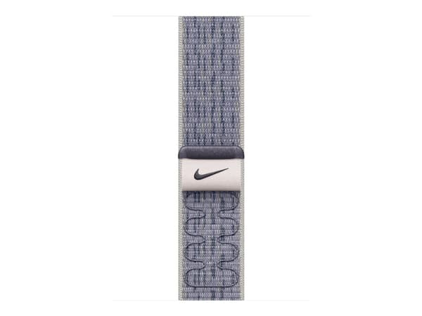 Apple Nike - Sløyfe for smart armbåndsur - 46mm - 145 - 220 mm - grå/blå