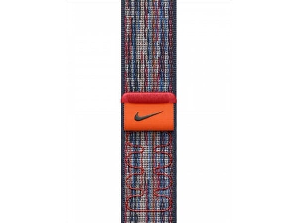 Apple Nike - Sløyfe for smart armbåndsur - 42mm - 130 - 190 mm - blå/rød