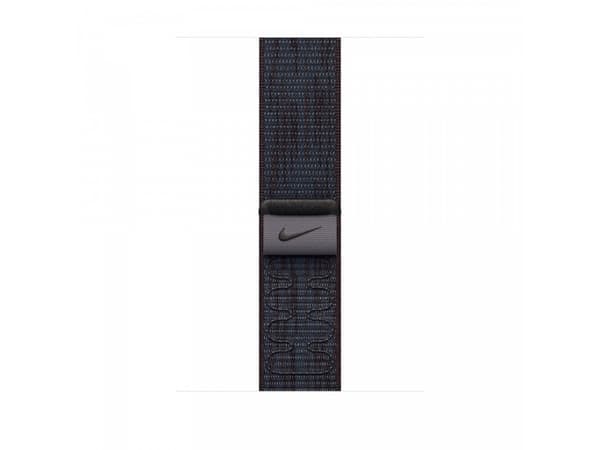 Apple - Sløyfe for smart armbåndsur - 46mm - 145 - 220 mm - svart/blå