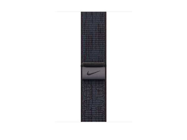Apple - Sløyfe for smart armbåndsur - 46mm - 145 - 220 mm - svart/blå