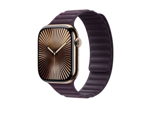 Apple 46mm Blackberry Magnetic Link - S/M, Band, Smartwatch, Blackberry, Apple, Apple Watch Models 44mm 45mm 46mm 49mm, Polyester