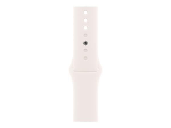 Apple - Klokkestropp for smart armbåndsur - 46mm - S/M-størrelse - lys blush