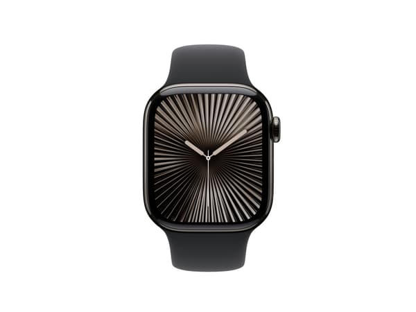 Apple MXLJ3ZM/A, Band, Smartwatch, Black, Apple, Apple Watch Models 38mm, 40mm, 41mm, 42mm, Fluoroelastomer