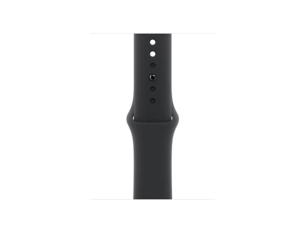 Apple MXLJ3ZM/A, Band, Smartwatch, Black, Apple, Apple Watch Models 38mm, 40mm, 41mm, 42mm, Fluoroelastomer