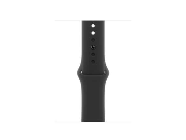 Apple - Band för smart klocka - 40 mm - storlek M/L - svart - för Watch Hermès Series 7, Hermès Series 9, Nike Series 7, Series 10, Series 8, Series