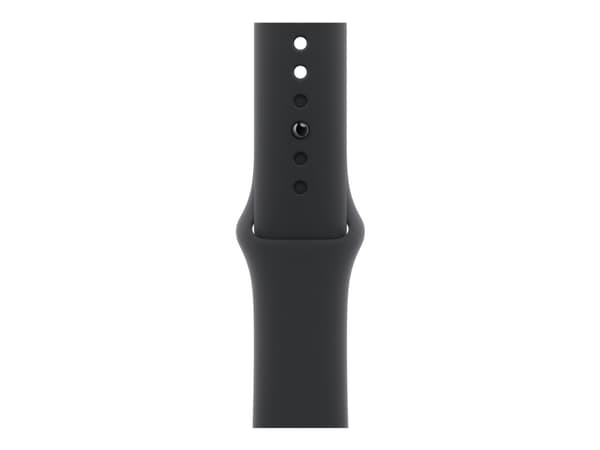 Apple - Band för smart klocka - 40 mm - storlek M/L - svart - för Watch Hermès Series 7, Hermès Series 9, Nike Series 7, Series 10, Series 8, Series