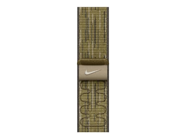 Apple Nike - Slinga för smart klocka - 40mm - 130 - 190 mm - grön/grå