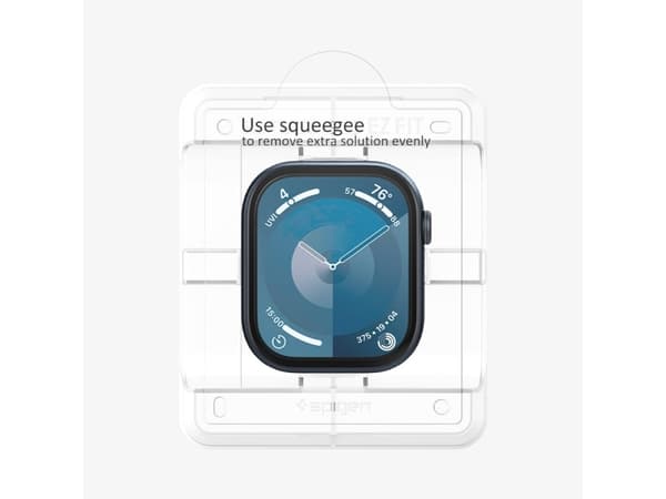 Spigen EliteShield EZ Fit, Skärmskydd, Smartwatch, Transparent, Apple, Apple Watch 10 (42mm), 2 styck