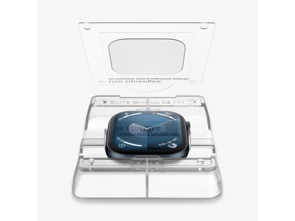 Spigen EliteShield EZ Fit, Skärmskydd, Smartwatch, Transparent, Apple, Apple Watch 10 (42mm), 2 styck