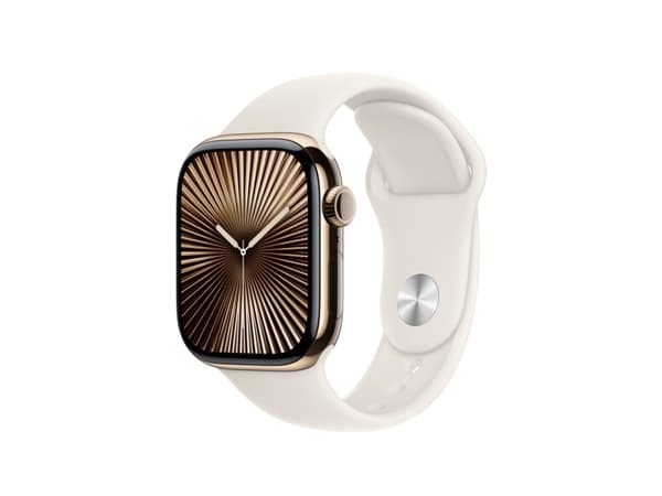 Apple - Klokkestropp for smart armbåndsur - 42mm - S/M-størrelse - stjernelys