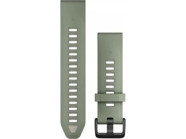 Garmin Garmin QuickFit-ranneke 20 mm silikoni pajunvihreä/sumunharmaa