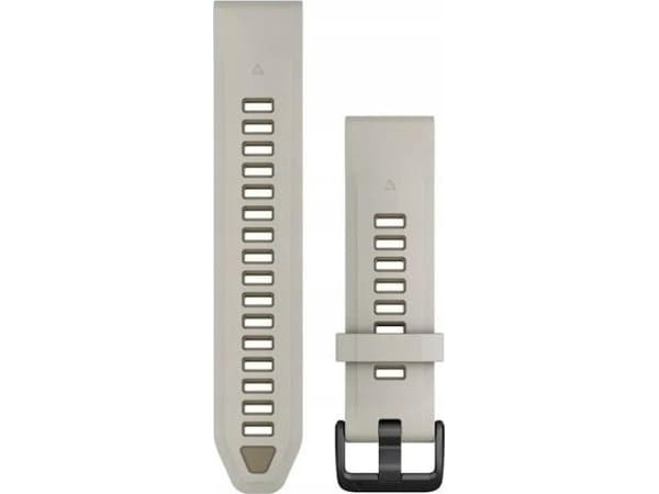 Garmin Quickfit, Band, Smartwatch, Grå, Slipa, Garmin, Approach S70 - 42 mm, D2 Delta S, Descent Mk2S, Descent Mk3 - 43mm, Descent Mk3i – 43 mm, epix