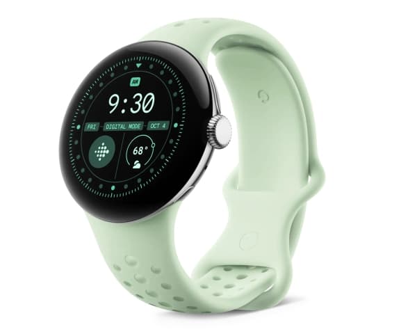 Google GA06103-WW, Klockarmband, Pixel Watch 3 41mm, Silikon, Silver, S, 1 styck