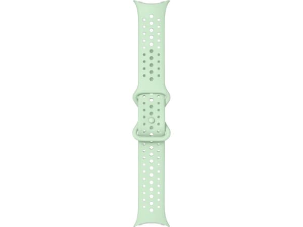 Google GA06135-WW, Kellon hihna, Pixel Watch 3 45mm, silikoni, hopea, S, 1 kpl
