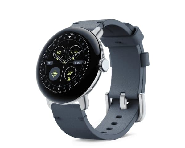 Google GA06140-WW, Klockarmband, Pixel Watch 3 45mm, Bomullsfiber, Silver, S, 1 styck