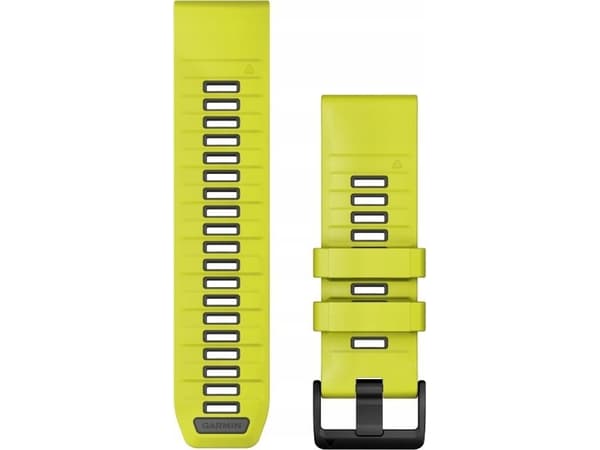 Garmin QuickFit, Nauha, SmartWatch, Grafiitti, Keltainen, Garmin, fenix 3 HR, fenix 3 Sapphire, D2 Bravo, D2 Charlie, D2 Delta PX, D2 Mach 1 Pro, Des