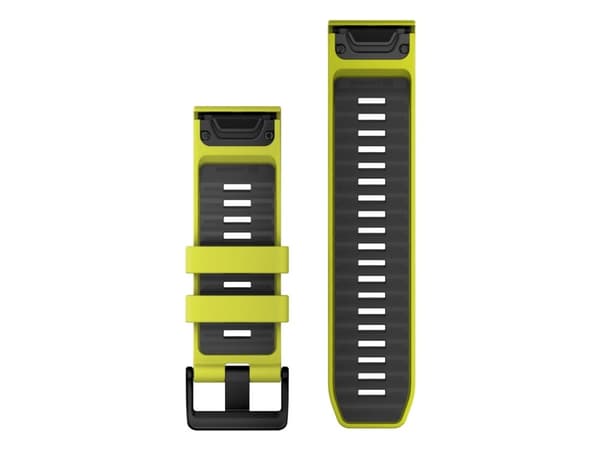 Garmin QuickFit, Nauha, SmartWatch, Grafiitti, Keltainen, Garmin, fenix 3 HR, fenix 3 Sapphire, D2 Bravo, D2 Charlie, D2 Delta PX, D2 Mach 1 Pro, Des