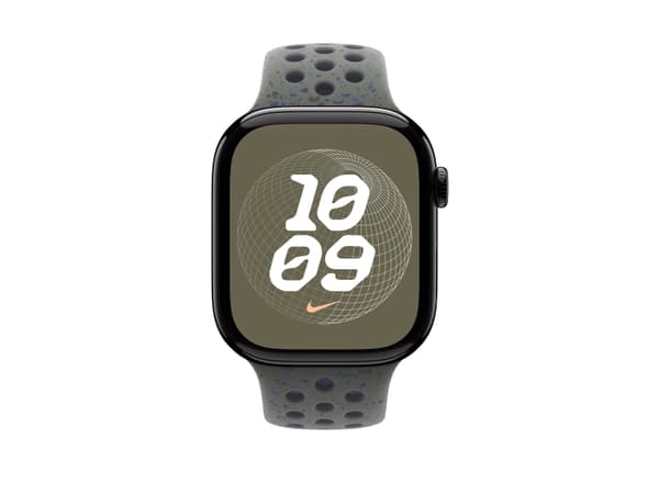 Apple Nike - Bånd for smart armbåndsur - 46mm - M/L (passer håndledd på 160 - 210 mm) - cargo khaki