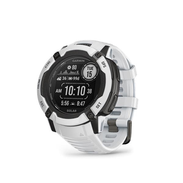 Garmin Instinct 2X Solar 2.79 cm (1.1") MIP 50 mm Digital 176 x 176 pixels Touchscreen White GPS (satellite)