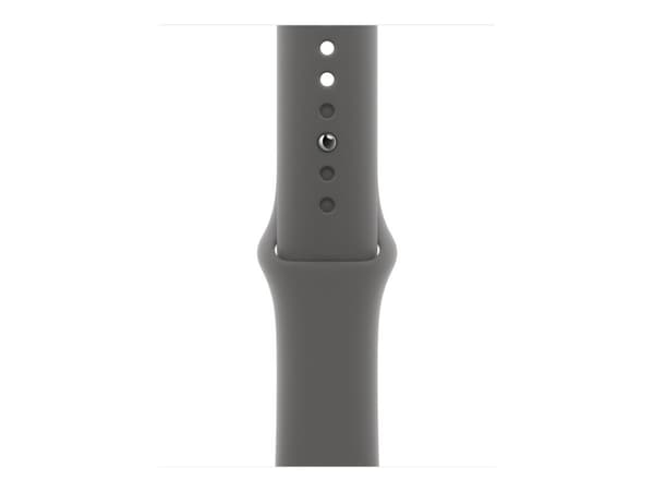 Apple MAXF4ZM/A, Ranneke, SmartWatch, Harmaa, Apple, Apple Watch Mallit 38mm, 40mm, 41mm, Fluorielastomeeri