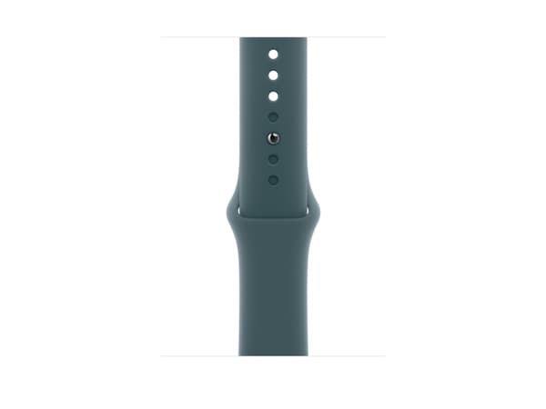Apple - Bånd for smart armbåndsur - 46mm - S/M-størrelse - innsjøgrønn
