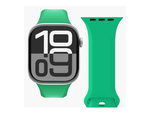 Vonmählen Classic Band 2 Green Haven, hihna, SmartWatch, vihreä, Apple, Apple Watch 38 / 40 / 41 mm, silikoni, silikoni