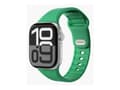 Pikkukuva 1 / 4: Vonmählen Classic Band 2 Green Haven, hihna, SmartWatch, vihreä, Apple, Apple Watch 38 / 40 / 41 mm, silikoni, silikoni