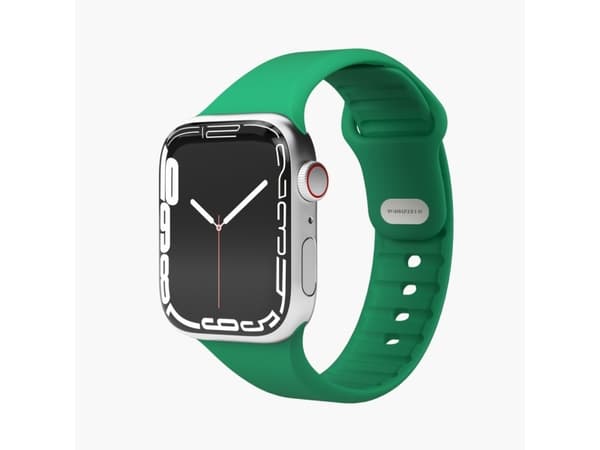Vonmählen Classic Band 2 Green Haven, Strop / Belte, Smartklokke, Grønn, Apple, Apple Watch 38 / 40 / 41 mm, Silikon