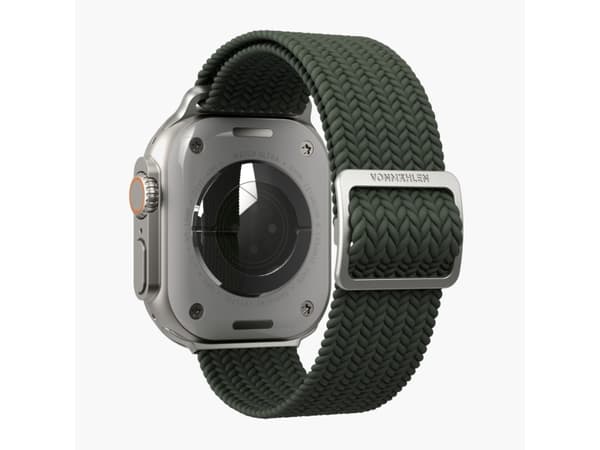 Vonmählen vevd armbånd for Apple Watch 38 40 41 mm Olivengrønn (AWS00155)