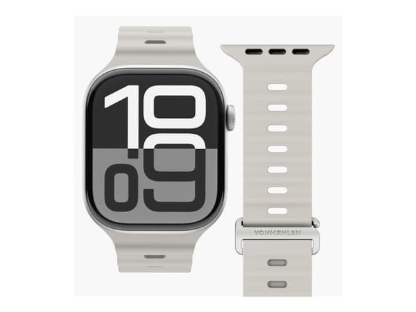 Vonmählen Wave Band 2, Rem, Smartwatch, Gräddfärgad, Apple, Apple Watch 40 | 41 | 42 mm, Silikon