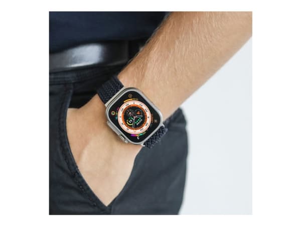Vonmählen Woven Loop, Rem, Smartwatch, Marinblå, Apple, Apple Watch 40 | 41 | 42 mm, Nylon