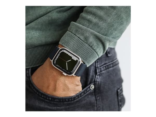 Vonmählen Classic Nylon Loop, Band, Smartwatch, Marinblå, Apple, Apple Watch 40 / 41 / 42 mm, Nylon