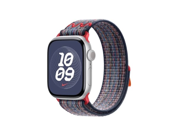 Apple - Slinga för smart klocka - 40 mm - 130 - 190 mm - röd/blå