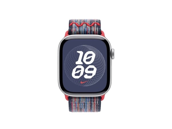 Apple - Slinga för smart klocka - 40 mm - 130 - 190 mm - röd/blå