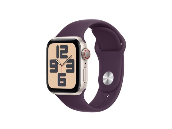 Apple - Band för smart klocka - 40mm - storlek M/L - plommon