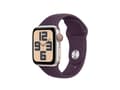 Miniatyrbild 3 av 5: Apple - Band för smart klocka - 40mm - storlek M/L - plommon