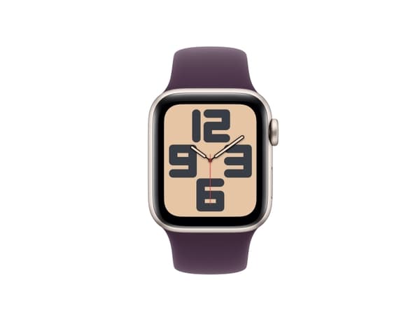 Apple - Band för smart klocka - 40mm - storlek M/L - plommon