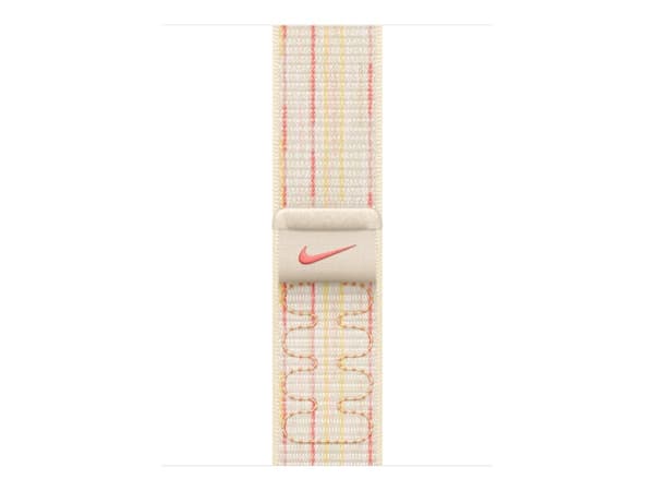 Apple Nike - Sløyfe for smart armbåndsur - 40 mm - 130 - 190 mm - stjernelys/rosa
