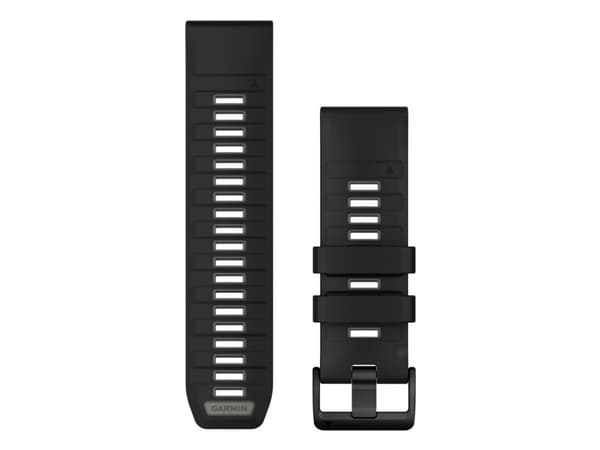 Garmin QuickFit, Band, Smartklokke, Sort, Grå, Garmin, fenix 3 HR, fenix 3 Sapphire, D2 Bravo, D2 Charlie, D2 Delta PX, D2 Mach 1 Pro, Descent Mk1,..