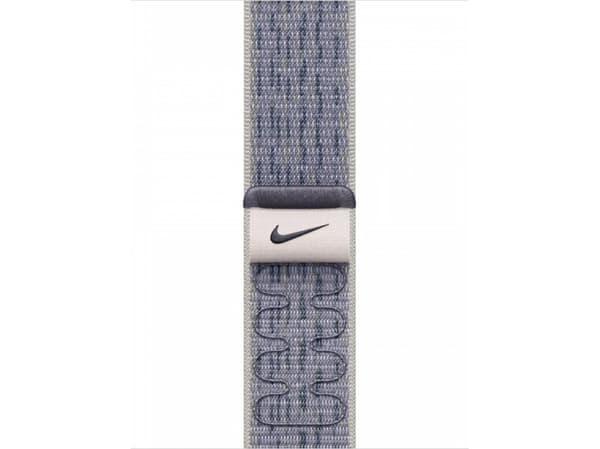 Apple MXTX3ZM/A, Ranneke, SmartWatch, Sininen, Harmaa, Apple, Apple Watch Mallit 38mm 40mm 41mm 42mm, Nylon