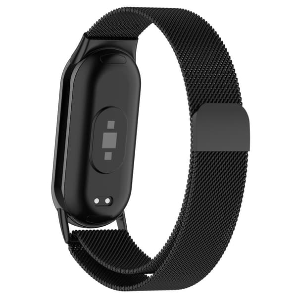 Milanese Loop Armband Xiaomi Mi Band 9 Svart
